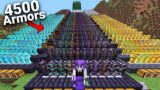 I Collected ALL 4,500 Armors in Minecraft  (1.21 also) hindi