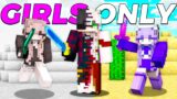 I Got TRAPPED in the 'GIRLS ONLY' Server in Minecraft!