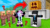 I Hide Inside Golem To Prank Sister in Minecraft…