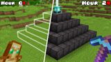 I Made A NETHERITE BEACON In Just 24 Hours In Minecraft