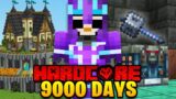 I Survived 9,000 Days in HARDCORE Minecraft…