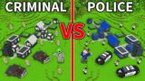 Mikey CRIMINAL vs JJ POLICE Village Survival Battle in Minecraft (Maizen)