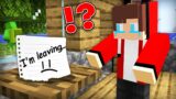 Mikey leaving the Village FOREVER in Minecraft ?! (Maizen)