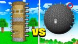 Minecraft, $1 vs $1,000,000 Illegal Base in Minecraft || Minecraft Mods || Minecraft gameplay