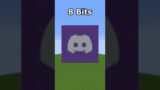 Minecraft Apps 64 bits 32 bits 16 bits 8 bits 4 bits 2 bits 1 bit #shorts