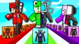 Playing a TITAN SKIBIDI LUCKY BLOCK RACE in Minecraft!