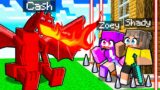 SECURITY HOUSE vs DRAGON CASH in Minecraft!