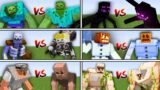 Ultimate MUTANT MOBS vs NEW MUTANT MOBS in Minecraft Mob Battle