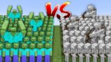 Ultimate ZOMBIE ARMY vs SKELETON ARMY in Minecraft