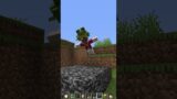 korean player vs zombie with ping 1221 in Minecraft #meme #shorts