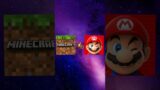 minecraft vs Mario #shorts #minecraft