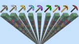 which pickaxe is the best tool in Minecraft experiment?