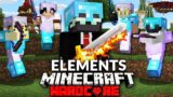 100 Players Simulate Minecraft's Elemental Hunger Games