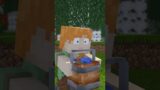 Alex Summons Herobrine San #shorts #minecraft #herobrine #alex