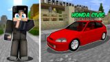 BUYING a SPORTS CAR Honda Civic in Minecraft!