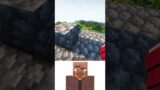 (Gigachad Steve) Minecraft Villager Oi Oi Oi meme #shorts #minecraft