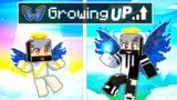 Growing Up A DARK ANGEL in Minecraft! (Hindi)