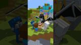 HELP Herobrine! Celebrate Baby Ender Dragon's Birthday!  – Minecraft Animation #shorts