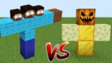 Herobrine VS All Pillager And Enderman Golems Battle Minecraft