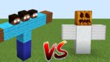 Herobrine VS All Snow And Iron Golems Battle Minecraft