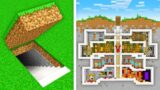 How To Build A Modern Secret Underground Base in Minecraft