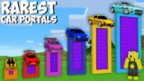 How to CHOOSE THE BEST CAR PORTAL in Minecraft ? CARS PASSAGE !