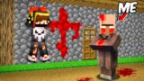 I Became a BLOOD VILLAGER to Troll My Friend in Minecraft