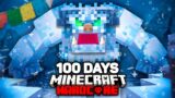 I Survived 100 Days in THE HIMALAYAS in Hardcore Minecraft!