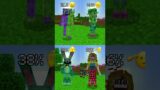 INSIDE OUT 2 vs POPPY PLAYIME vs GARTEN OF BANBAN in MINECRAFT #minecraft #insideout