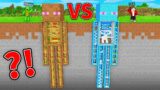 JJ's RICH Enderman vs Mikey's POOR Enderman Underground Base Battle in Minecraft – Maizen