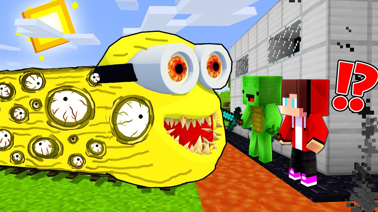 Minion Train Eater Vs The Most Secure House Minecraft Gameplay By