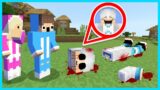 MIPAN & ZUZUZU DI PRANK AKUDAV DENGAN TUBUH HANTU DI MINECRAFT SURVIVAL! SAMPE KETAKUTAN