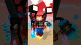 Minecraft New Marvel Hero Transformation! (Imagine Dragon-Believer) #shorts #minecraft