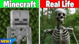 Minecraft in Real Life (amazing realistic mobs)