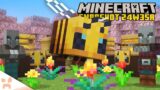 NEW BEE NESTS, MOB BUFFS, REDSTONE MYSTERY, & MORE! | Minecraft Snapshot 24w35a