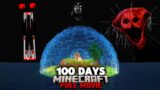 Surviving 100 Days of Minecraft's Most Disturbing Mods [FULL MOVIE]