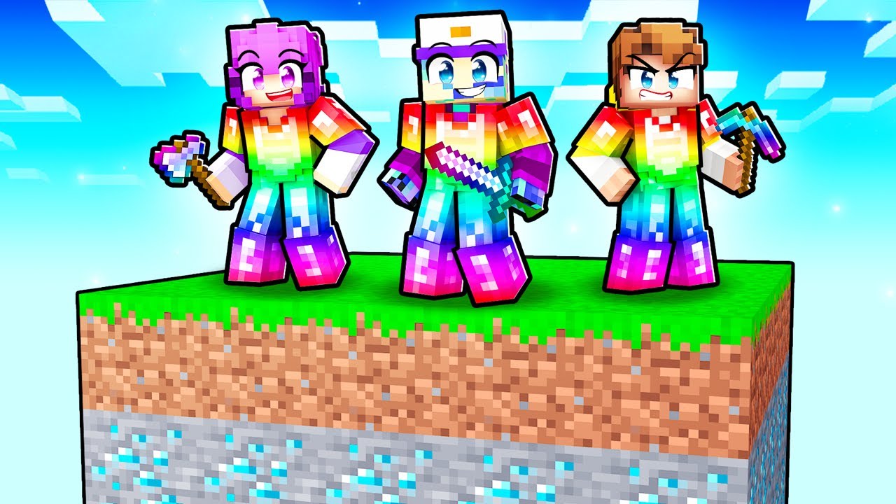 Surviving One Op Chunk In Minecraft Minecraft Videos