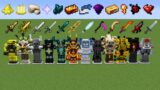 Which Armor is the Strongest in Minecraft Experiments? Which Armor Will Survive?