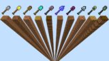 which shovel is faster in Minecraft experiment?