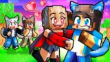 A WEREWOLF and VAMPIRES Forbidden LOVE in Minecraft!