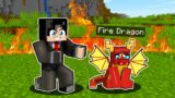 ADOPTING a Fire Dragon in Minecraft! (Tagalog)