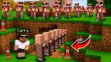 Best of Villager Zombie Apocalypse in Minecraft !!