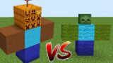 CHARGED STEVE vs All Minecraft Zombie Bosses – Battle Minecraft Mobs