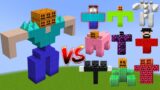 MUTANT STEVE vs All Minecraft Bosses – Minecraft Mob Battle