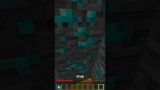 Minecraft BIGGEST Ore Hole #shorts #minecraft