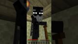 Old Enderman Scammed Me in Minecraft #shorts #funny #ytshorts