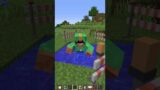 Surprising Villager with pins 8118 #minecraft #meme #shorts