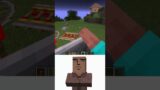 Updating Minecraft to get to the Lunar Moon Oi Oi Oi Villager #shorts #minecraft #meme