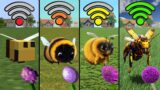 Bee With Different Wi-Fi in Minecraft