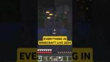 Everything in MINECRAFT LIVE 2024 In 1 MINUTE! #shorts